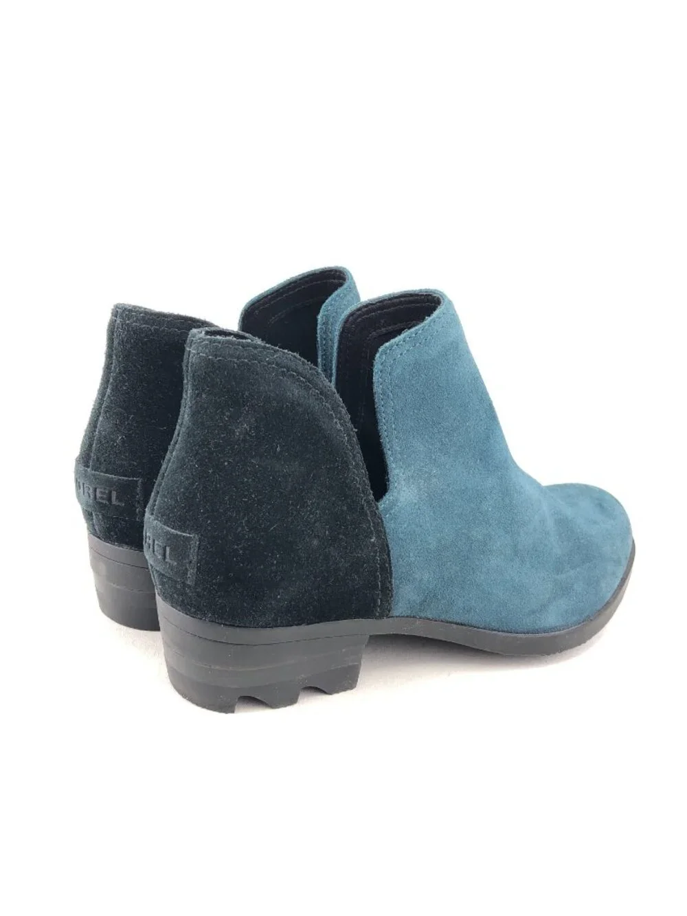 Sorel Lolla II Cut Out Suede Ankle Boots 7.5